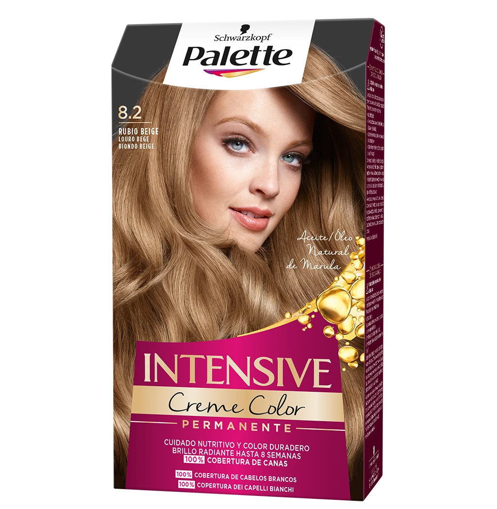 PALETTE INTENSIVE colorazione #8.2-biondo beige 1 pz