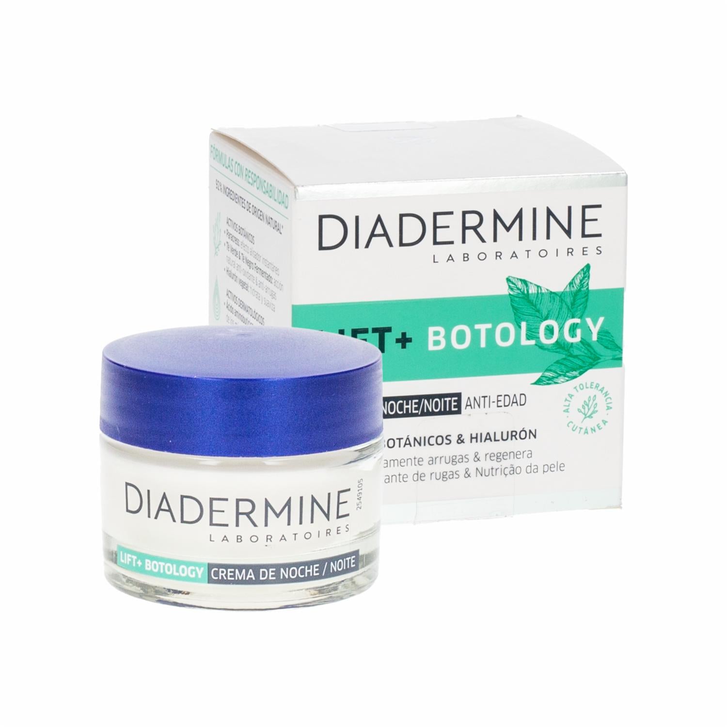 DIADERMINE LIFT + BOTOLOGY crème de nuit anti-rides 50 ml