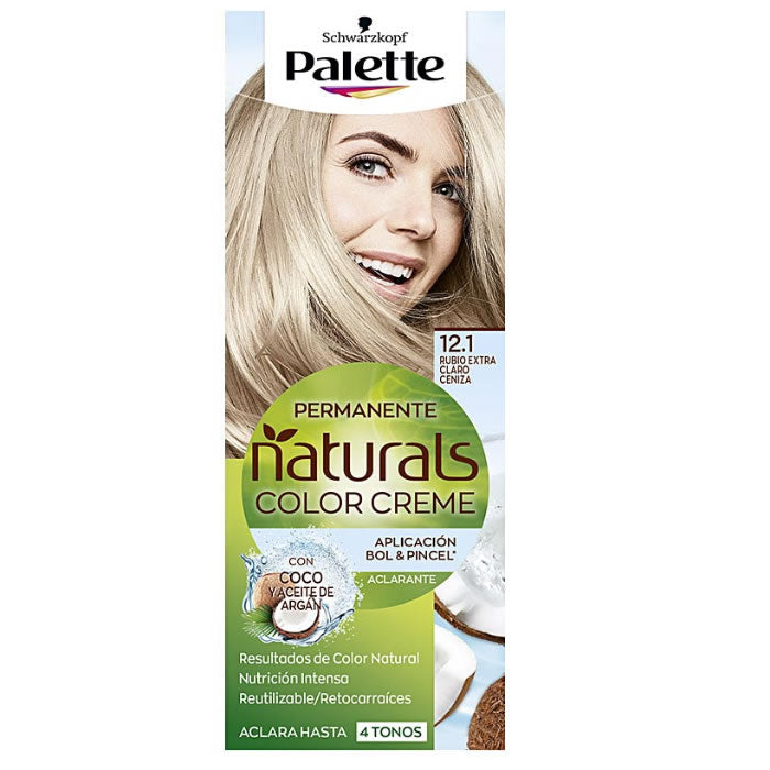 PALETTE NATURAL dye #12.1 - biondo cenere chiarissimo 1 pz