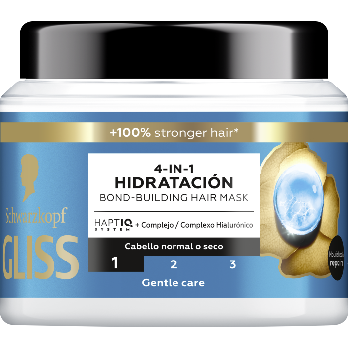 SCHWARZKOPF MASS MARKET GLISS AQUA REVIVE maschera 400 ml