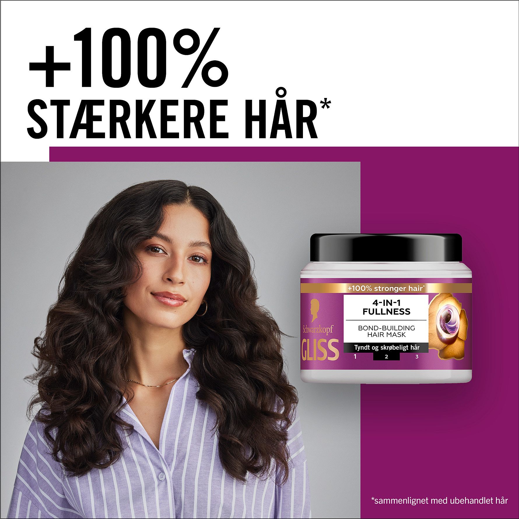 SCHWARZKOPF MASS MARKET GLISS FULL HAIR WONDER mask 400 ml