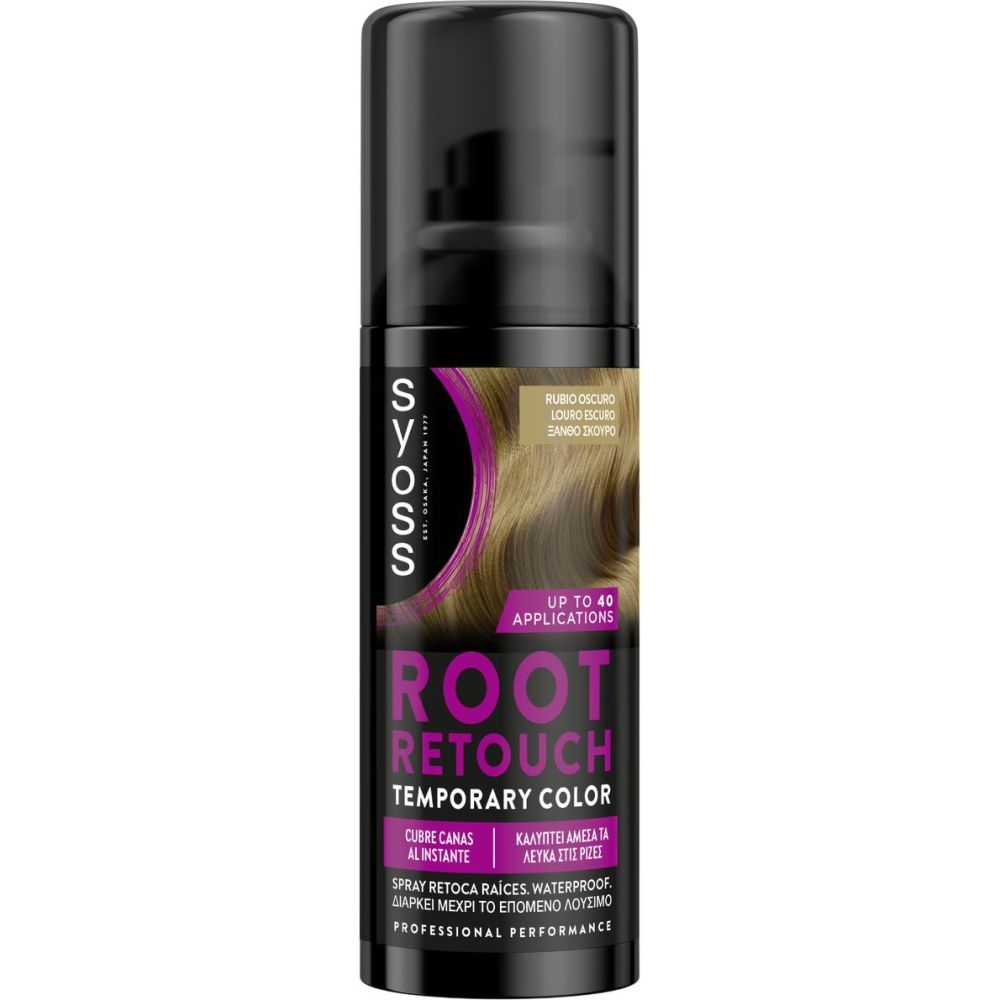 SYOSS RITOCCO RADICI spray ritocco radici #Biondo Scuro 120 ml