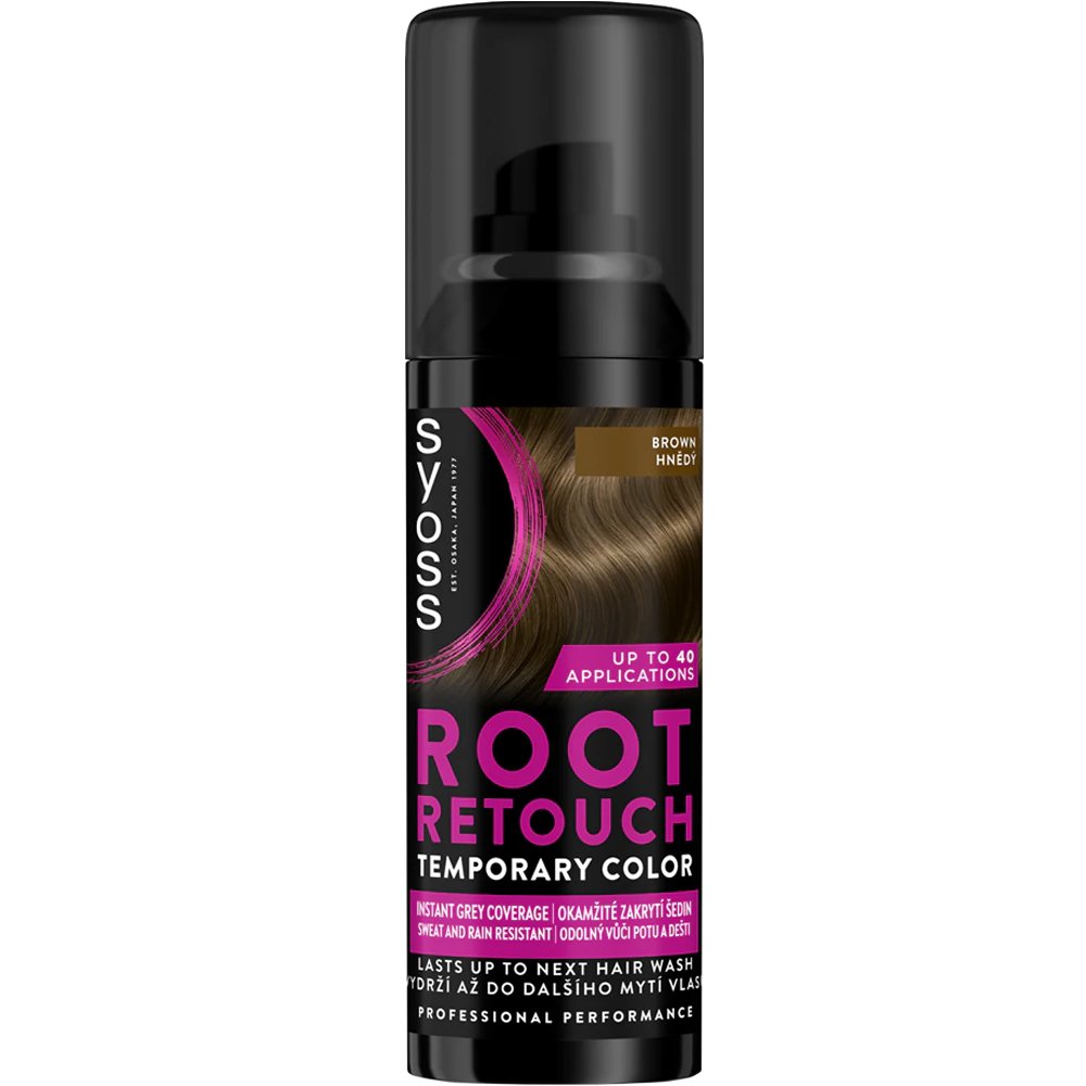 SYOSS RETOUCHE RACINES spray retouche racines #Châtain 120 ml