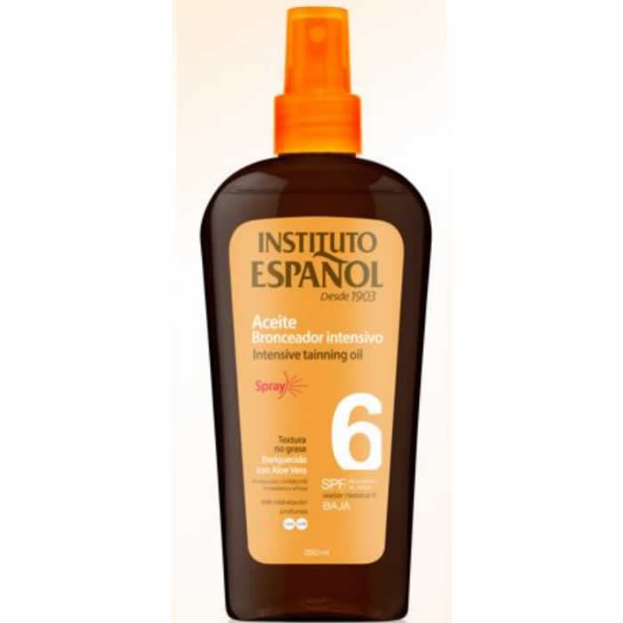 INSTITUTO ESPAÑOL OLIO SPRAY ABBRONZANTE intensivo SPF6 250 ml