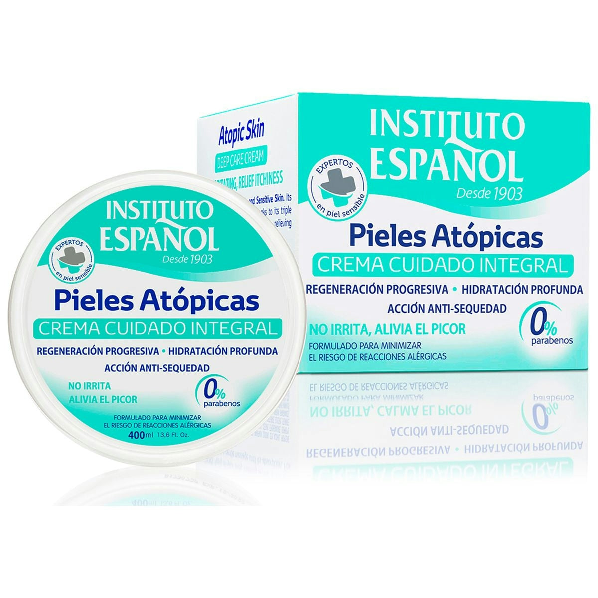 INSTITUTO ESPAÑOL PELLE ATOPICA crema trattamento completo 400 ml
