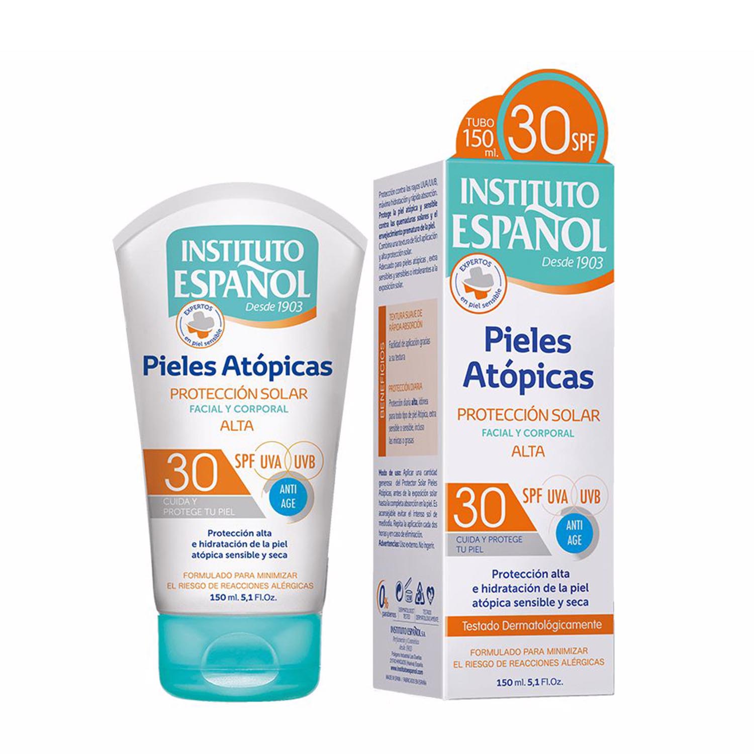 INSTITUTO ESPAÑOL PELLE ATOPICA protezione solare viso e corpo SPF30 150 ml