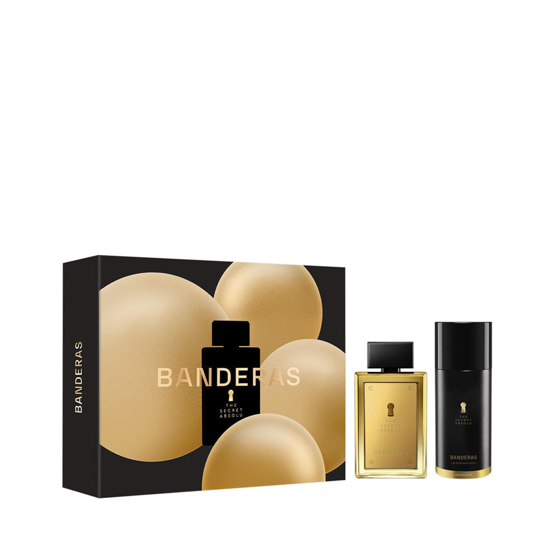 ANTONIO BANDERAS THE SECRET ABSOLU CASE 2 pcs
