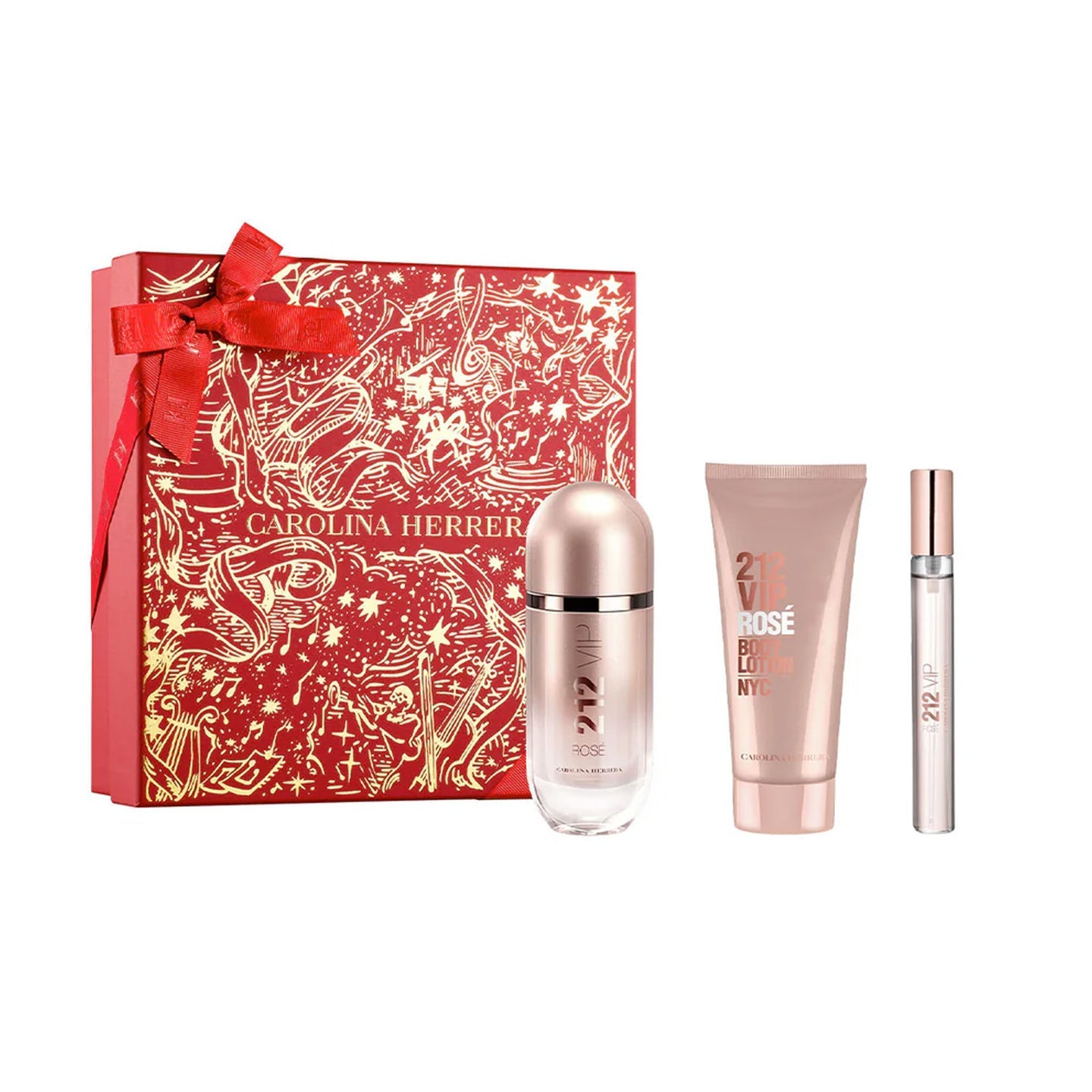 CAROLINA HERRERA 212 VIP ROSÉ SET DA 3 pz