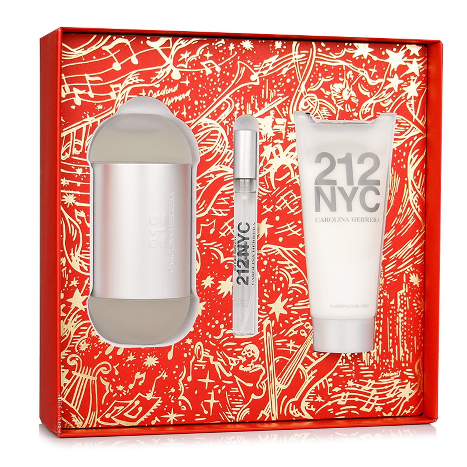 CAROLINA HERRERA 212 NYC FOR HER cofanetto 3 pezzi