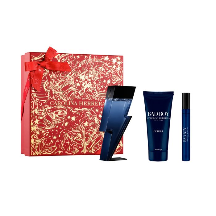 CAROLINA HERRERA BAD BOY COBALT COFANETTO 3 pz