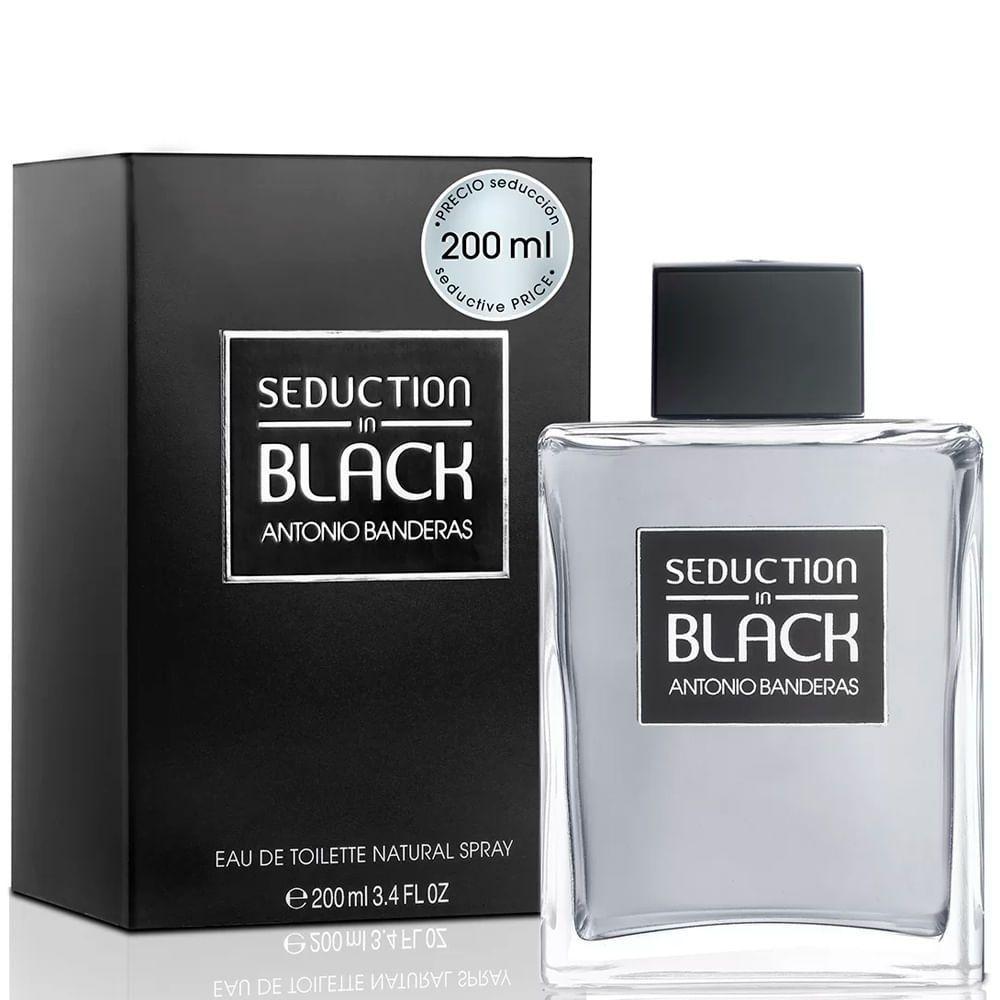 ANTONIO BANDERAS BLACK SEDUCTION MAN eau de toilette spray 200 ml