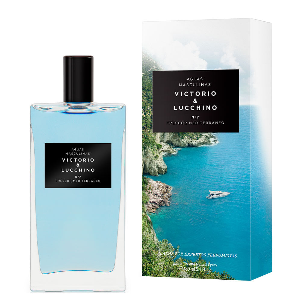 AGUAS MASCULINAS VICTORIO & LUCCHINO Nº7 eau de toilette vaporisateur 150 ml
