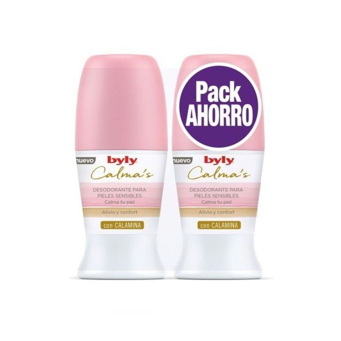 BYLY SENSITIVE CALM DEO ROLL-ON PACK 2 x 50 ml