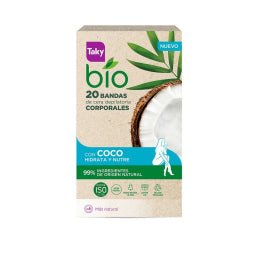 Strisce depilatorie TAKY BIO COCO per il corpo 20 unità