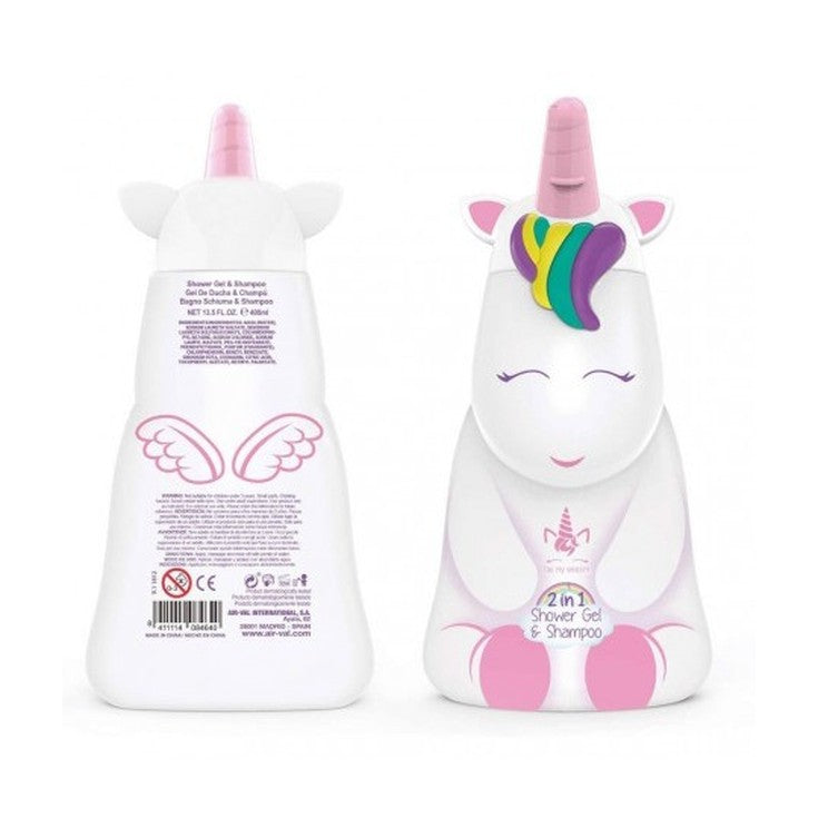 CARTOON EAU MY UNICORN shower gel & shampoo 400 ml