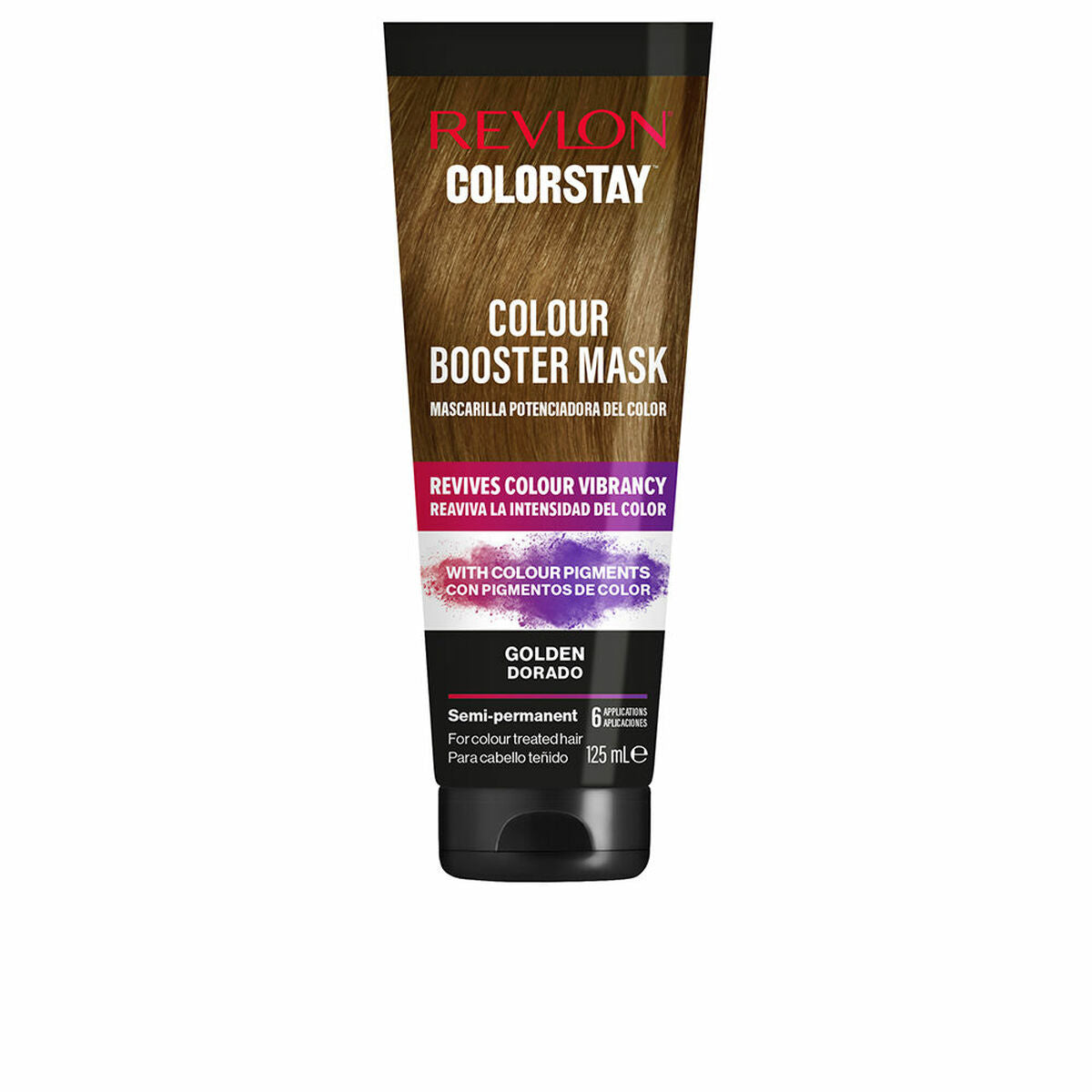 REVLON GRANDE DISTRIBUTION COLORSTAY masque rehausseur de couleur #golden 125 ml