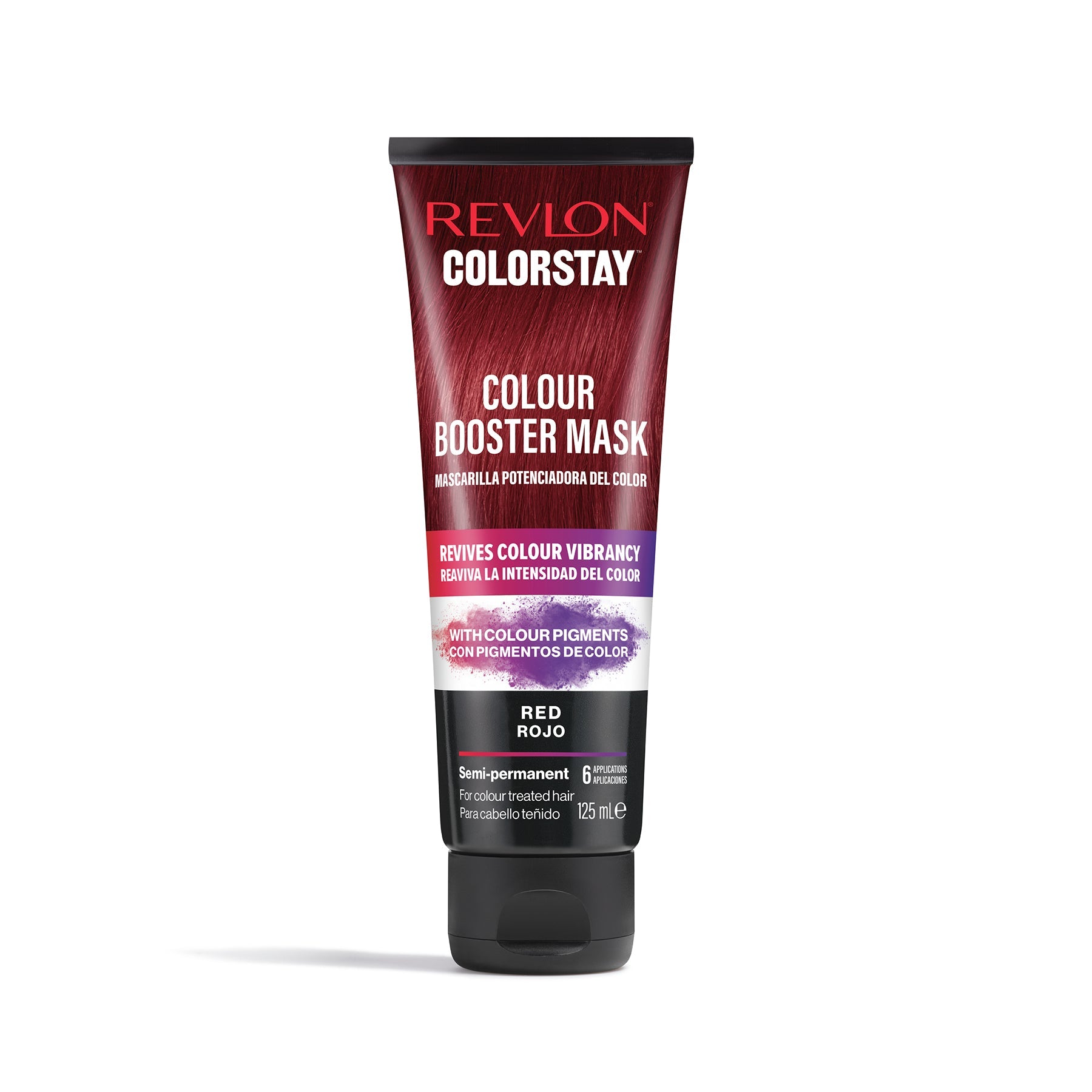 MASQUE RAVIVANT DE COULEUR REVLON GRAND PUBLIC COLORSTAY #rouge 125 ml