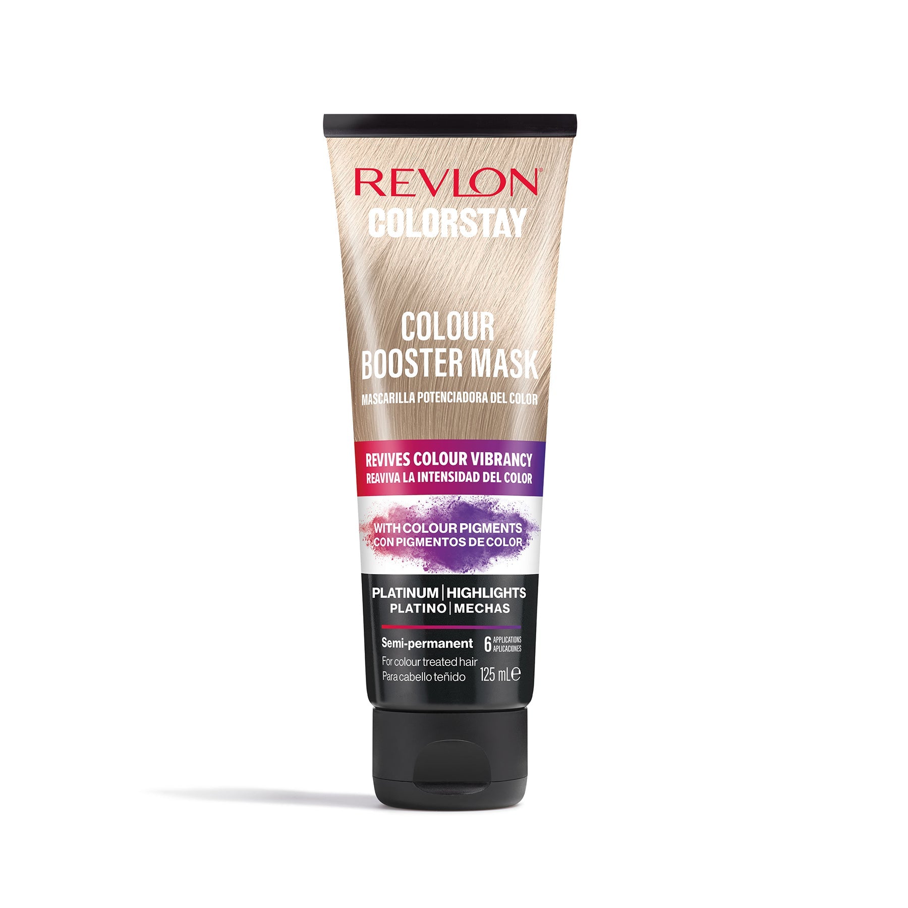 MASQUE RAVIVANT DE COULEUR REVLON GRAND PUBLIC COLORSTAY #rouge 125 ml