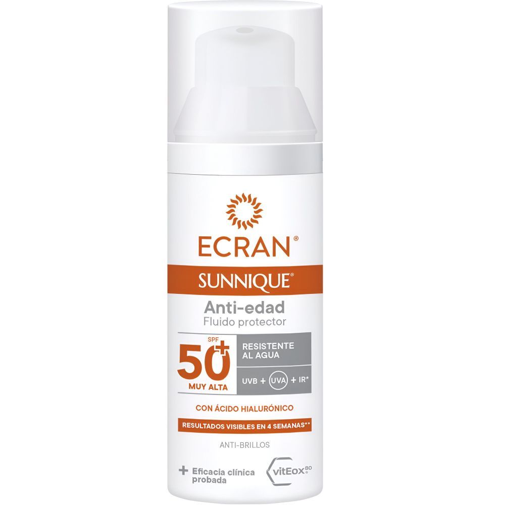 ECRAN SUNNIQUE viso anti-età SPF50+ 50 ml