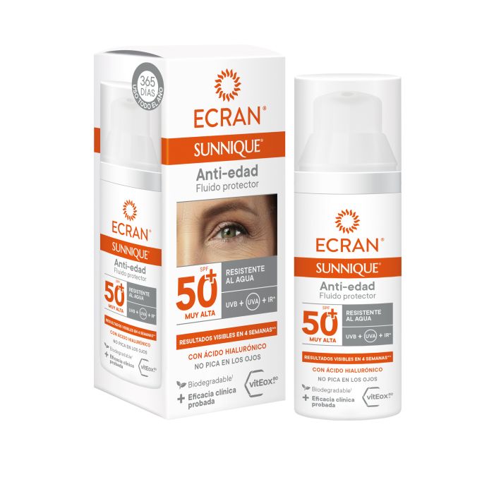 ECRAN SUNNIQUE viso anti-età SPF50+ 50 ml