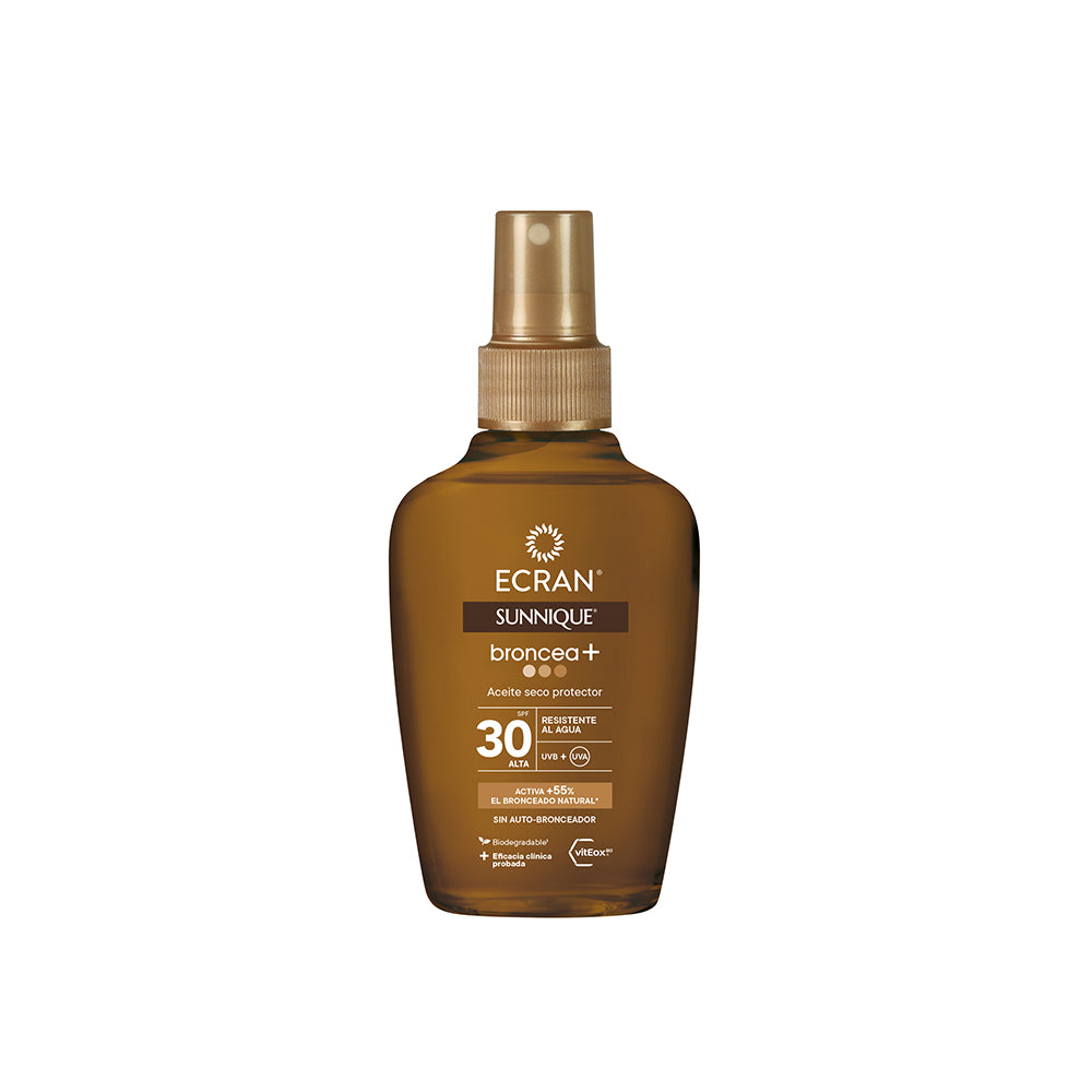 ECRAN SUNNIQUE BRONZE+ vapo oil SPF30 100 ml