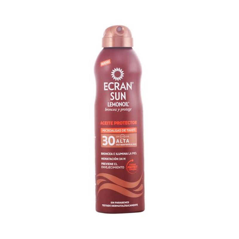 ECRAN HUILE SOLAIRE BRONZE+ brume SPF30 250 ml
