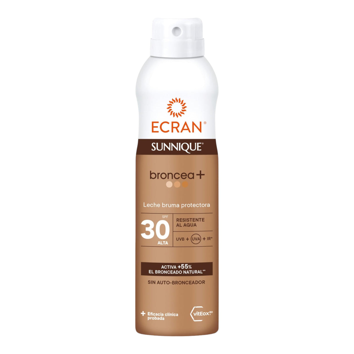 ECRAN HUILE SOLAIRE BRONZE+ brume SPF30 250 ml