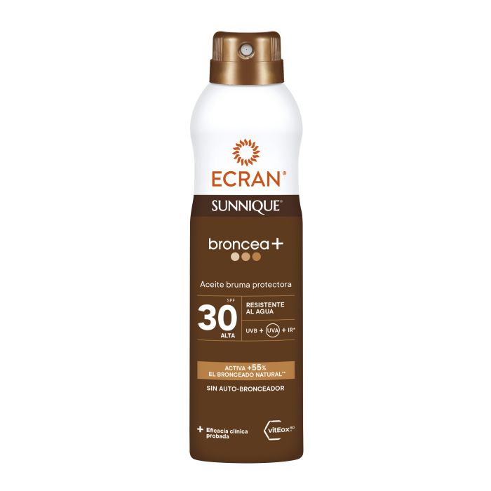 ECRAN HUILE SOLAIRE BRONZE+ brume SPF30 250 ml