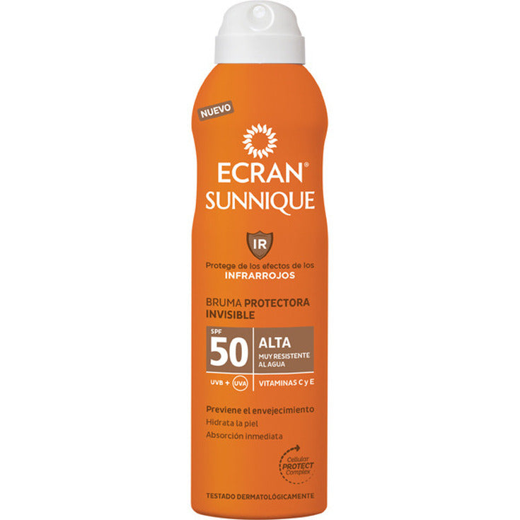 ECRAN SUNNIQUE invisible protective mist SPF50 250 ml