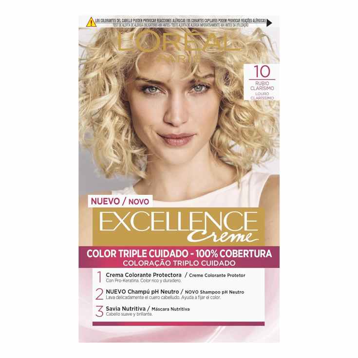 L'ORÉAL PARIS EXCELLENCE Tinta in crema #10 biondo chiarissimo 192 ml