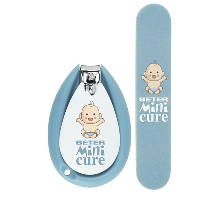 BETER MINI CURE CURA UNGHIE BEBÉ BLU set 2 pz