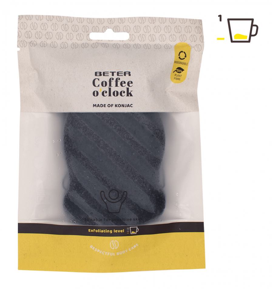BETER SPUGNA CORPO KONJAC - Coffee O'clock 1 u