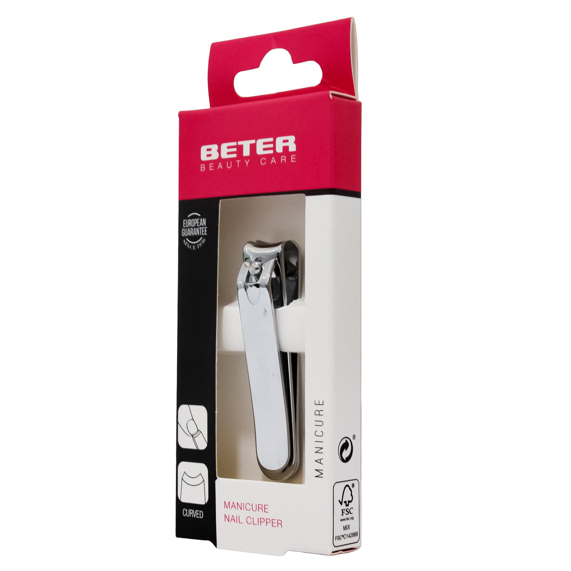 Coupe-ongles manucure BETER Chrome 1 p.