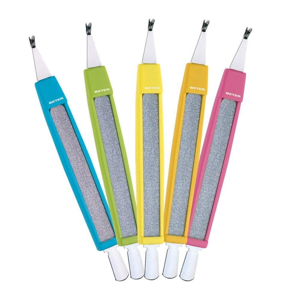 BETER TAGLIACUTICOLE con spingipelle e lima 1 pz