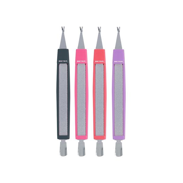 BETER TAGLIACUTICOLE con spingipelle e lima 1 pz