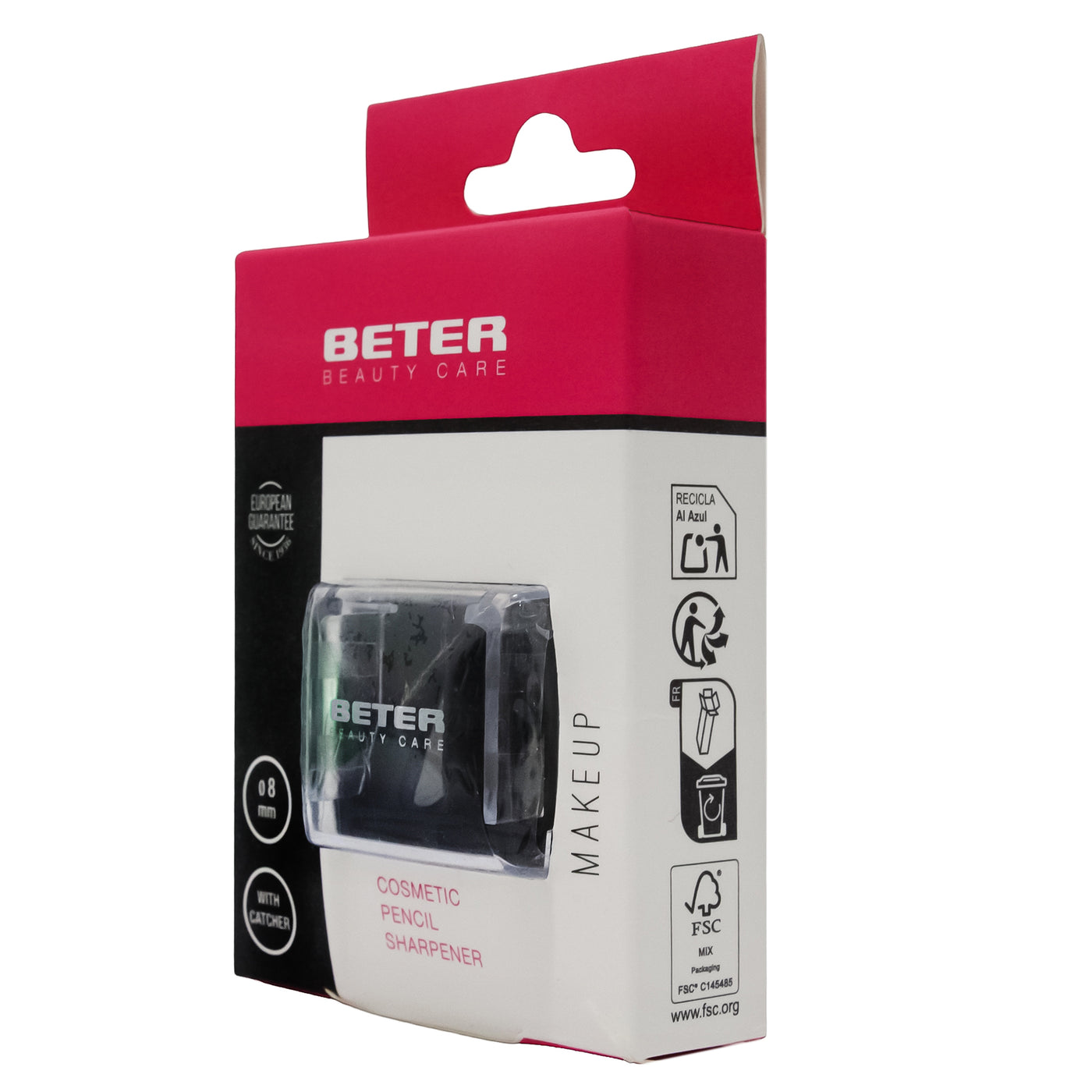 BETER SACAPUNTAS maquillaje doble 8 y 12 mm
