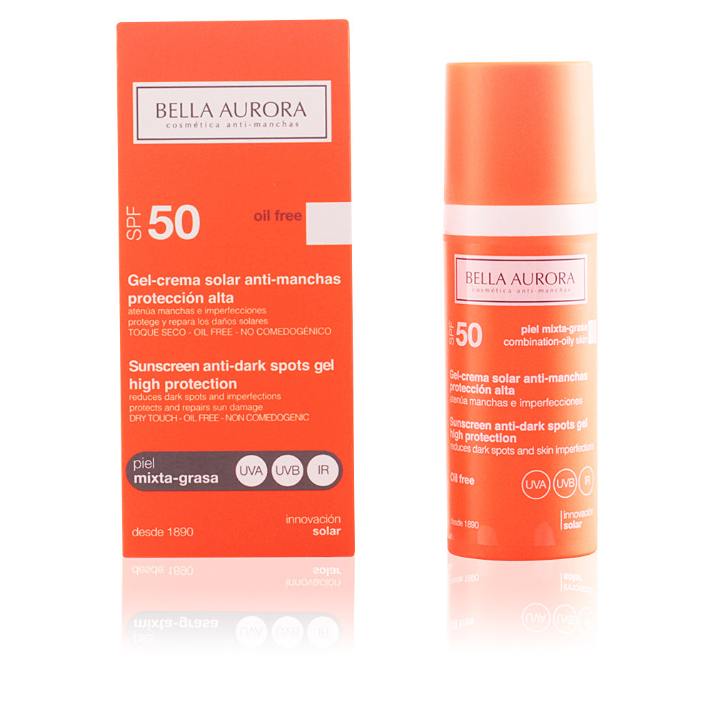 BELLA AURORA SOLAR gel anti-taches mixtes/grasses SPF50 50 ml