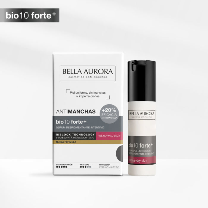 BELLA AURORA BIO10 FORTE+ siero depigmentante pelle normale o secca 30 ml