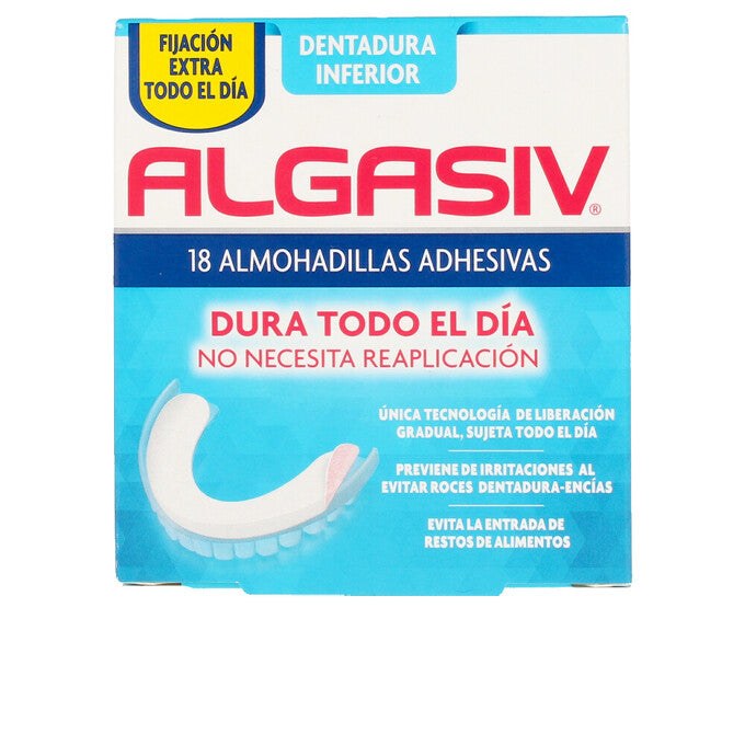 ABAISSEMENT des coussinets adhésifs ALGASIV 18 u