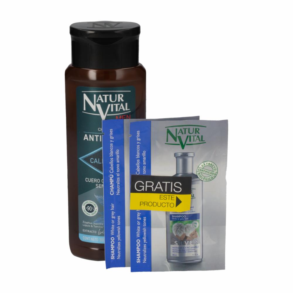 NATUR VITAL UOMO SHAMPOO SENSITIVE LENITIVO ANTIFORFORA 300 ml