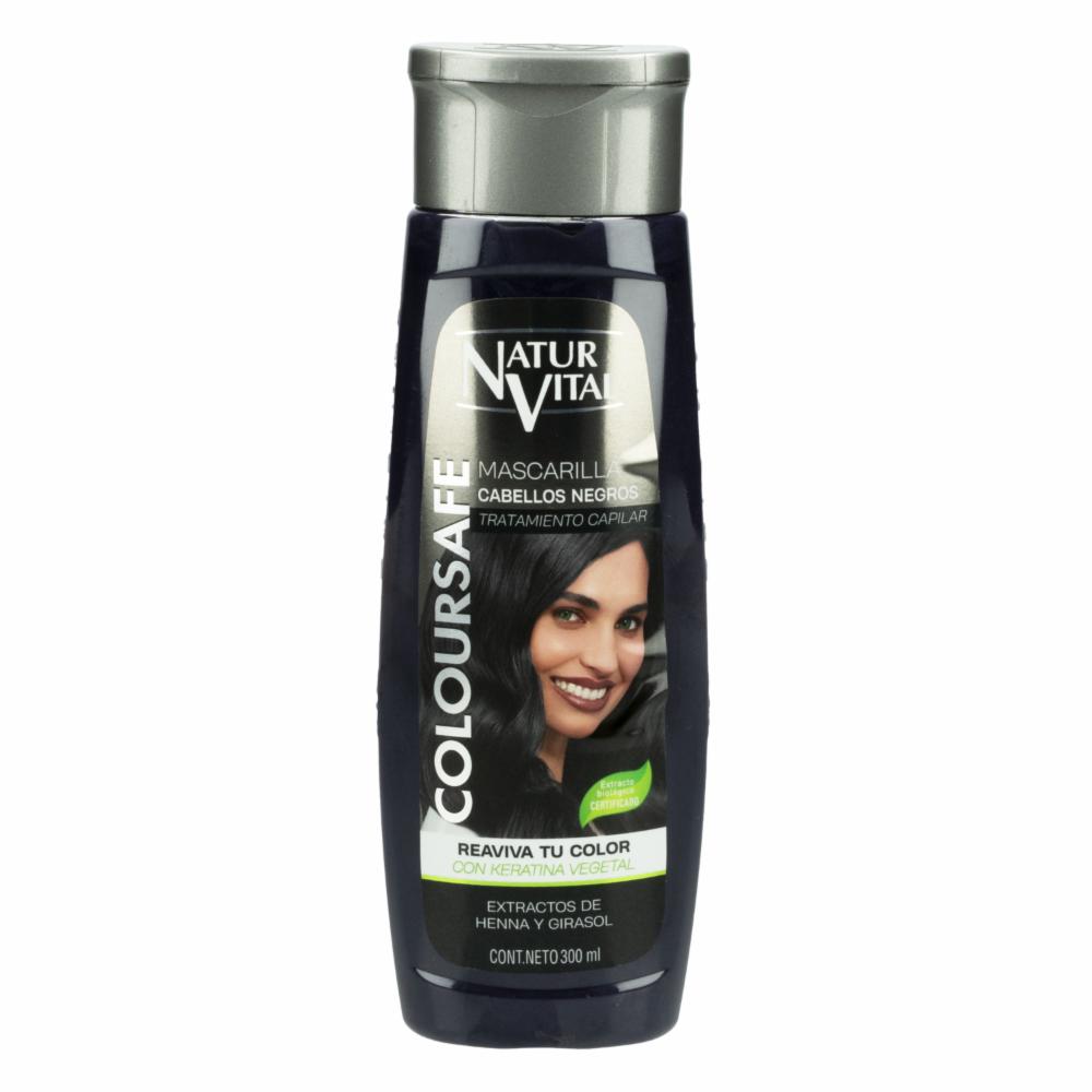 NATUR VITAL COLOURSAFE MASK #black 300 ml