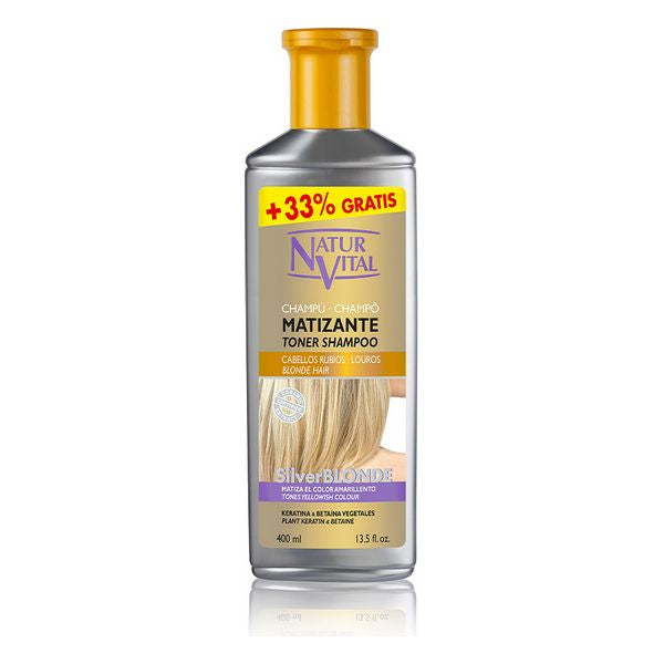 NATUR VITAL blond argenté SHAMPOOING MATIFIANT 400 ml
