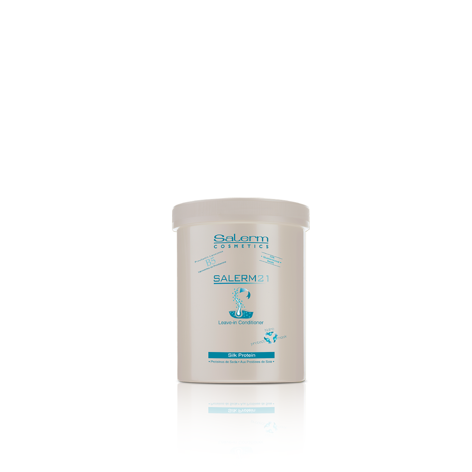 Après-shampoing sans rinçage SALERM 21 protéines de soie 1000 ml