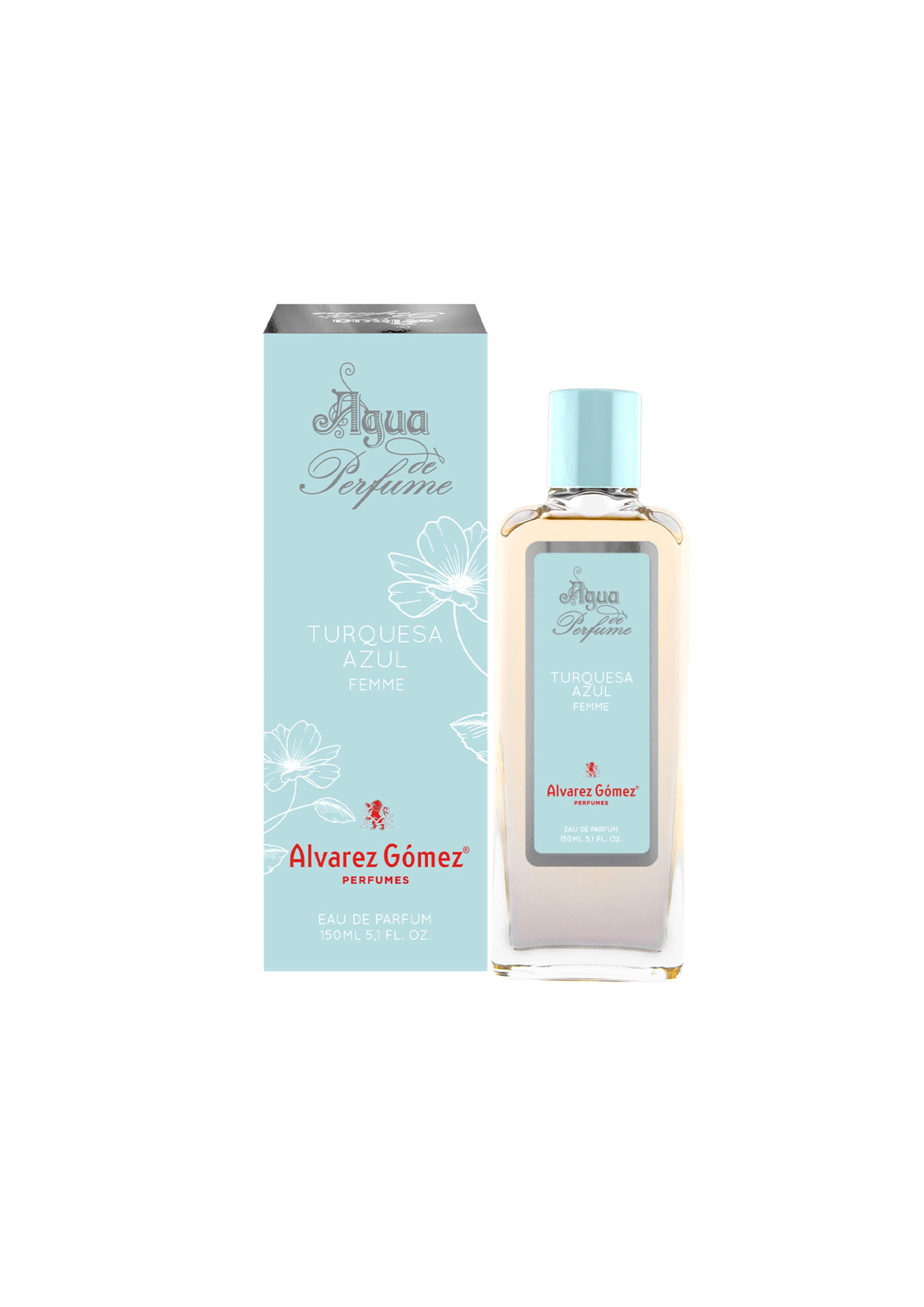 ALVAREZ GOMEZ TURQUESA AZUL FEMME eau de parfum spray 150 ml