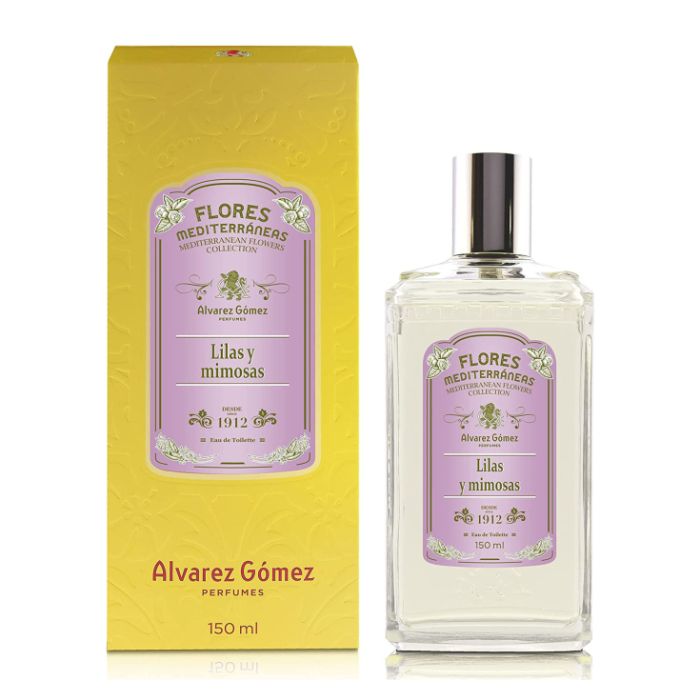 ALVAREZ GOMEZ FIORI DEL MEDITERRANEO lillà e mimose eau de toilette spray 150 ml