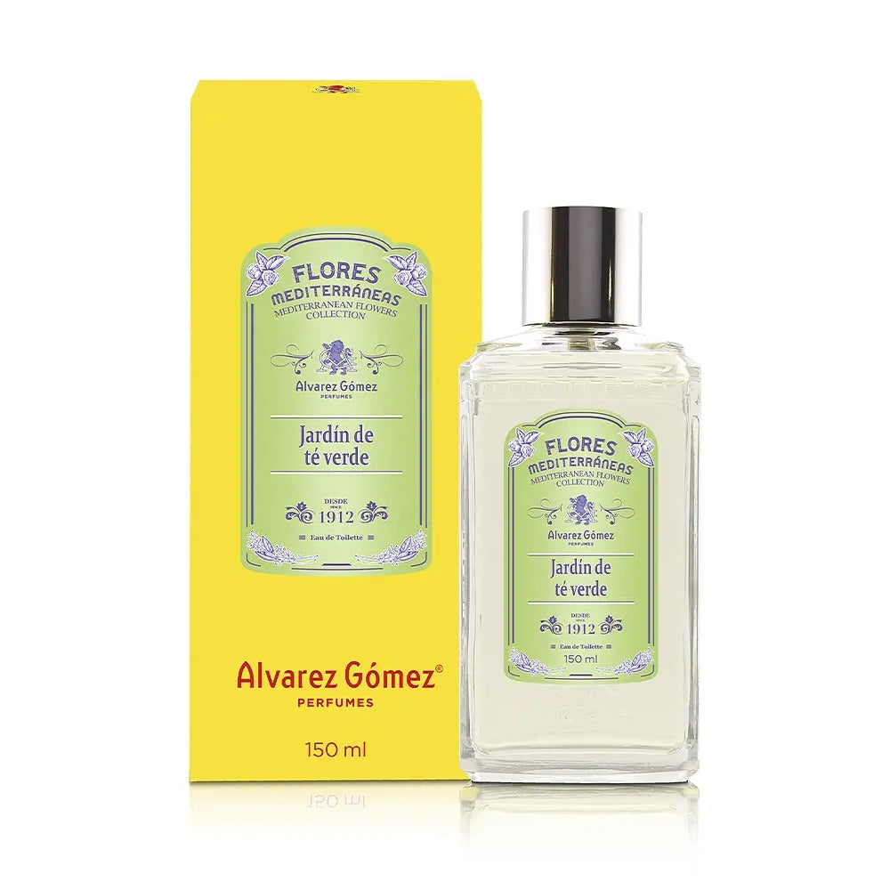 ALVAREZ GOMEZ FIORI MEDITERRANEI tè verde da giardino eau de toilette spray 150 ml