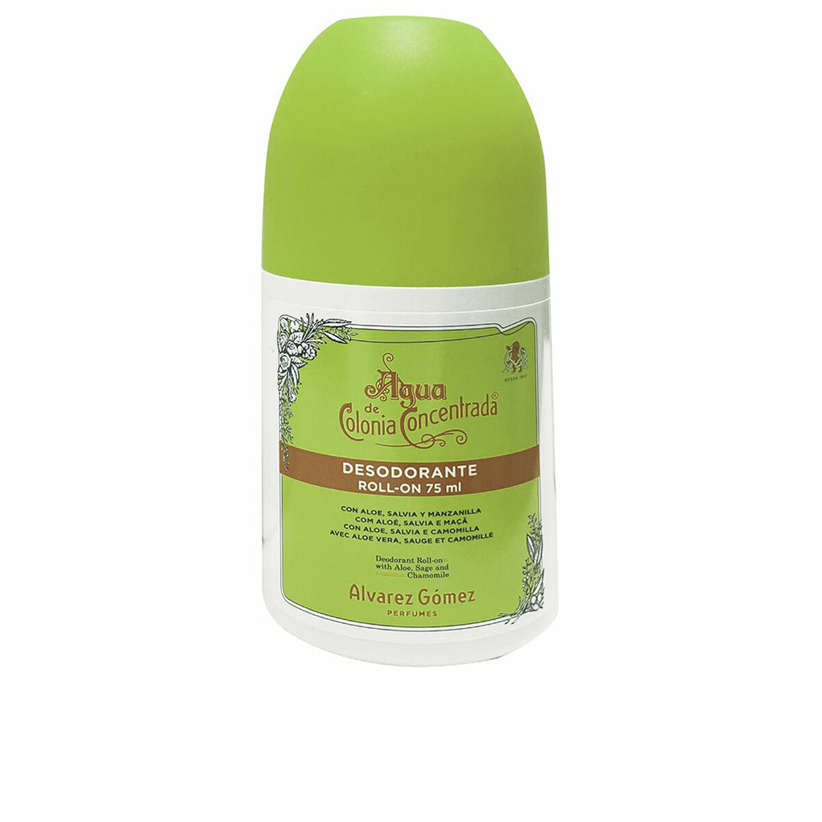 ALVAREZ GOMEZ AGUA DE COLONIA CONCENTRADA deodorante roll-on #fresco 75 ml