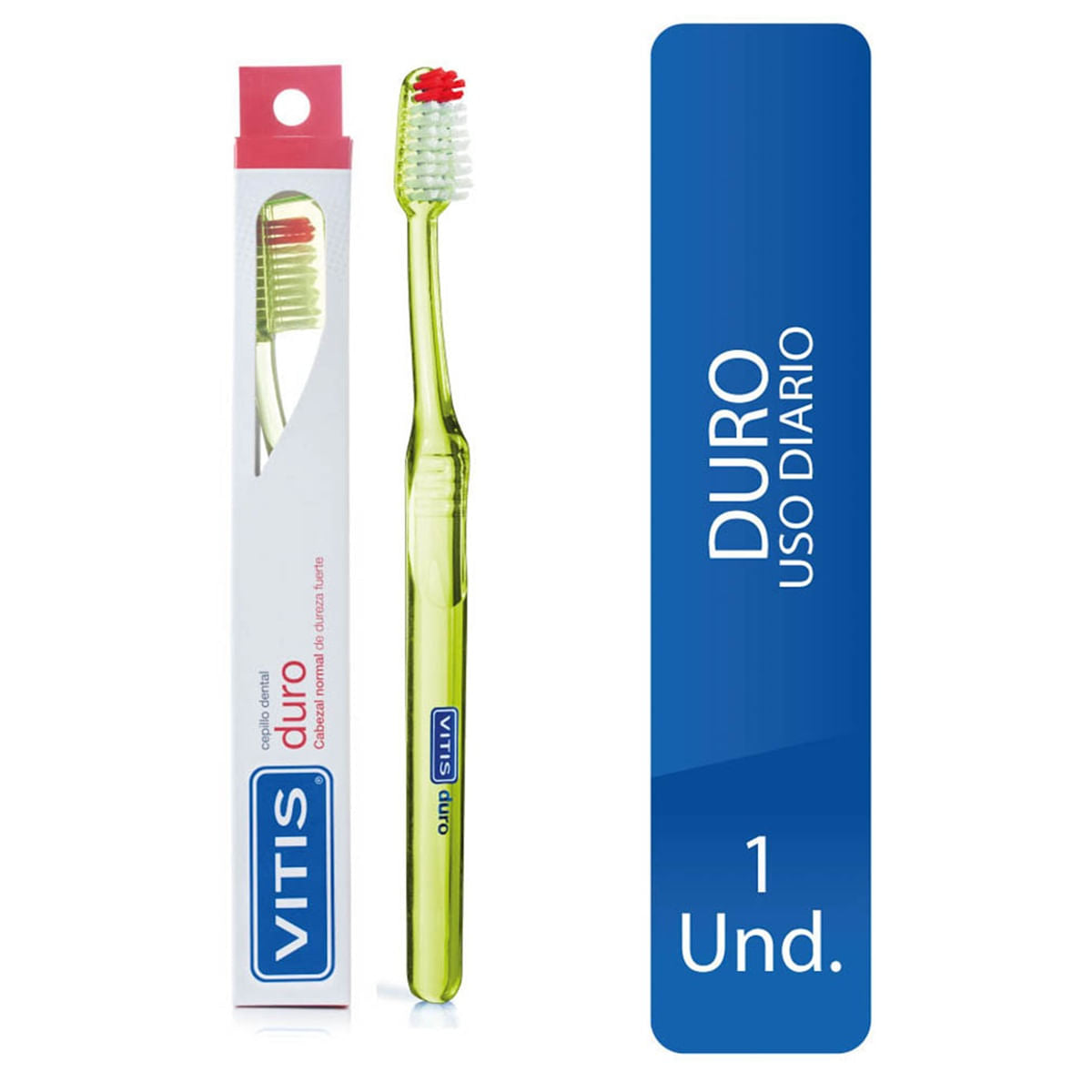 Spazzolino da denti VITIS Duro 1 pezzo