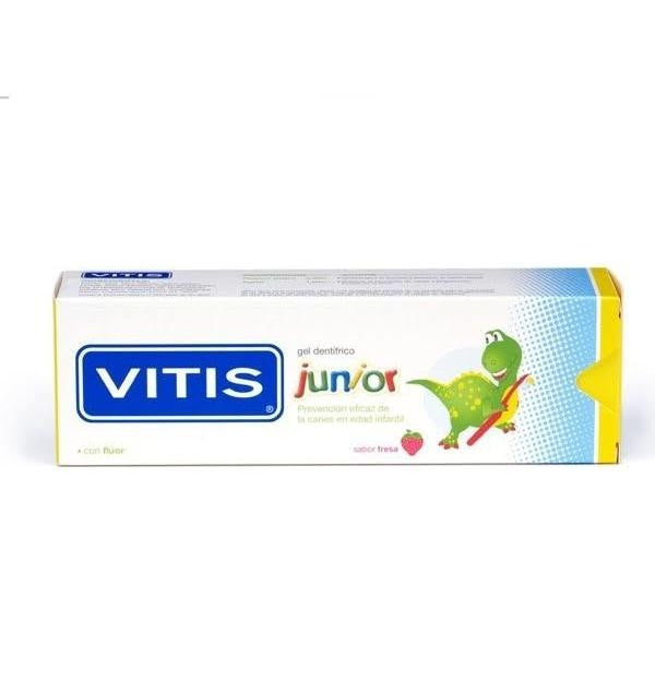 VITIS JUNIOR dentifricio gel al fluoro #Tutti Frutti 75 ml
