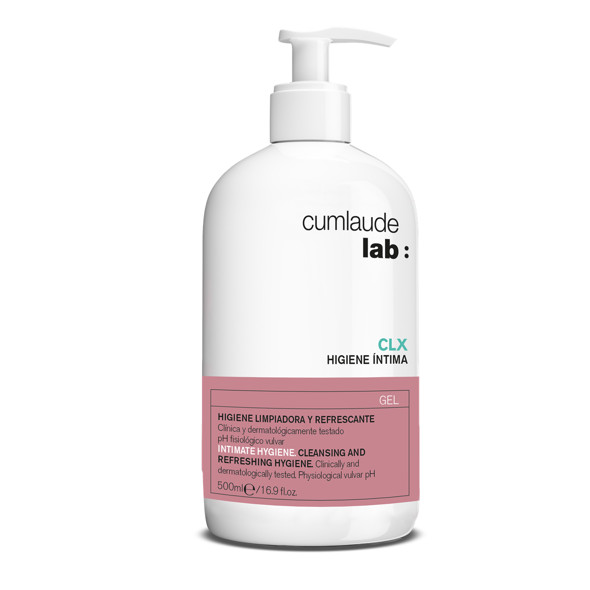 CUMLAUDE LAB IGIENE INTIMA CLX gel detergente ad azione igienizzante e protettiva 500 ml